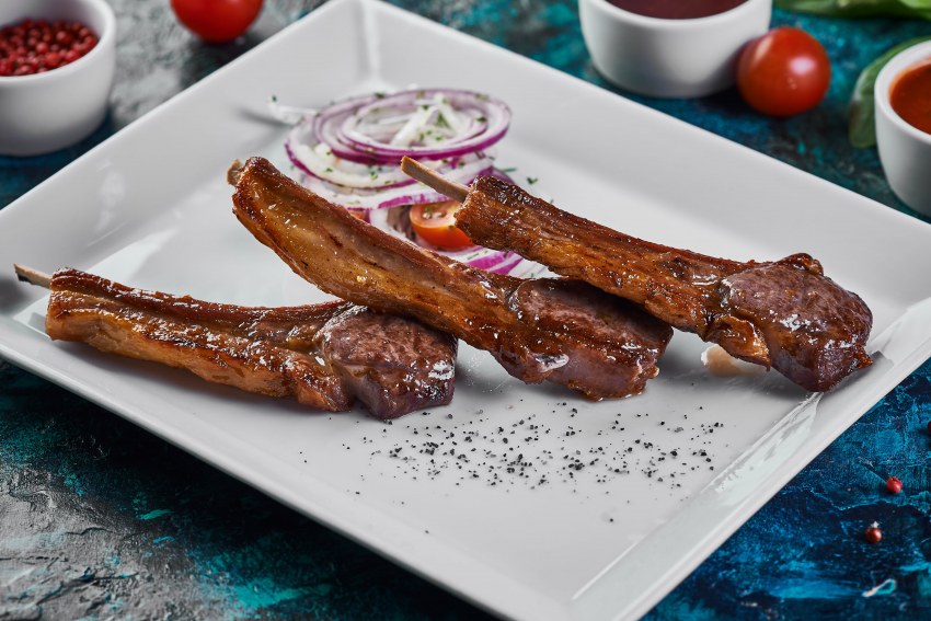 Мясо баранина ребрышки
