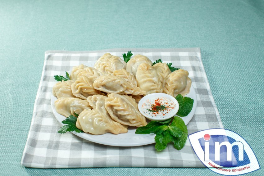 Манты из рубленной баранины