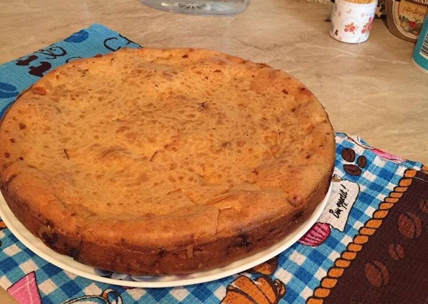 Пирог капустник заливной