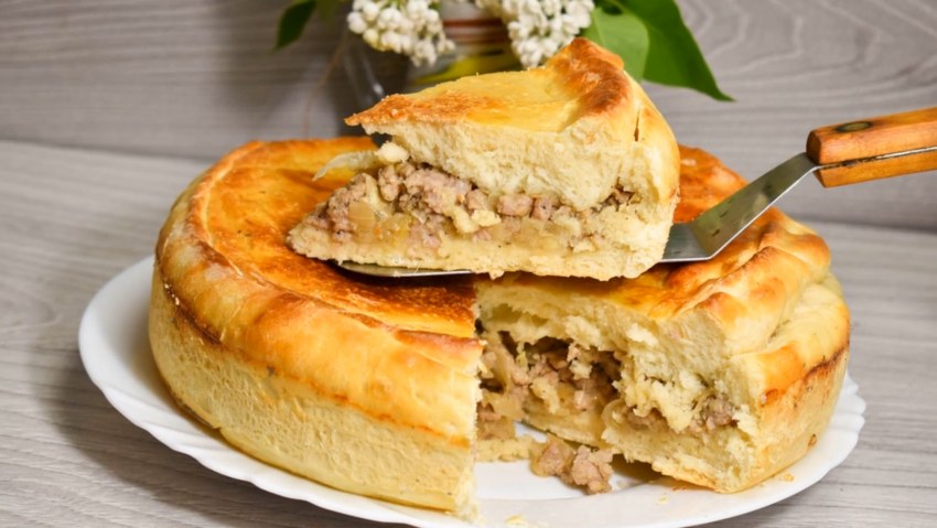 Вкусное тесто для заливного пирога