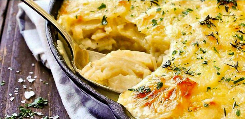 Картофельный гратен дзен
