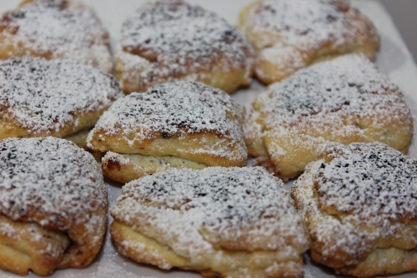 Овсяное печенье с творогом и черносливом