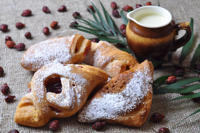 Булочки с джемом