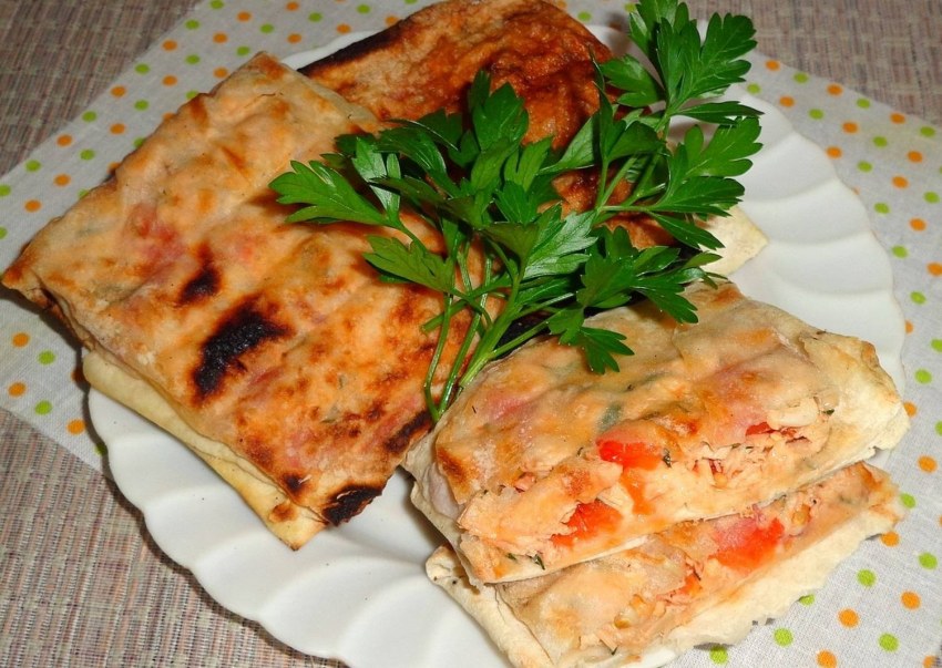Шаурма в лаваше