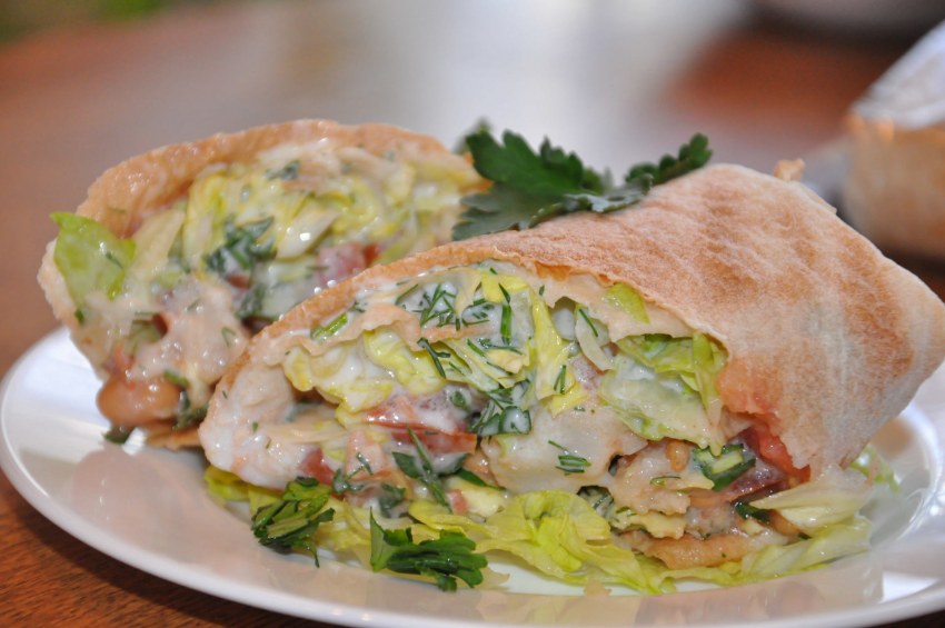 Пирог в клеточку с мясом