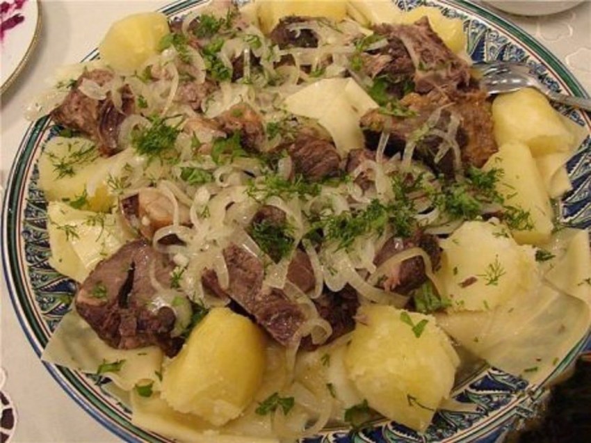 Бешбармак Башкирский с конины