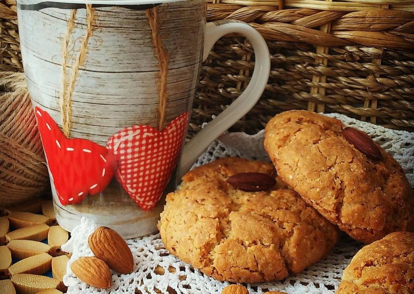 Немецкое миндальное печенье
