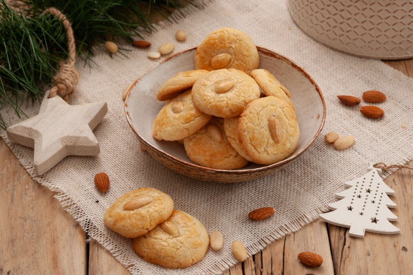 Миндальное печенье вес