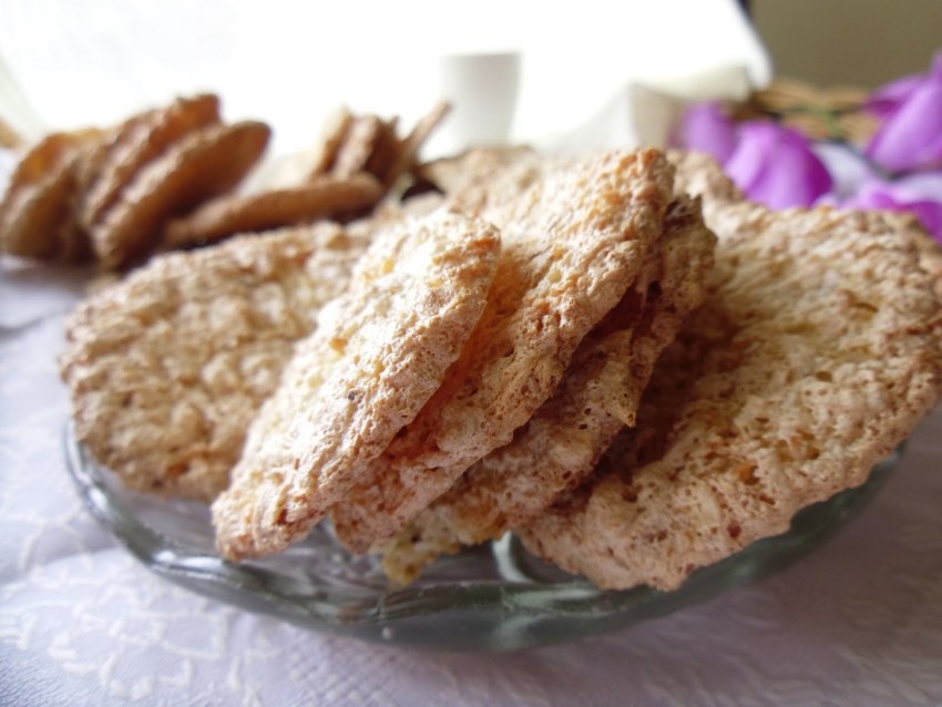 Овсяное печенье с орехами