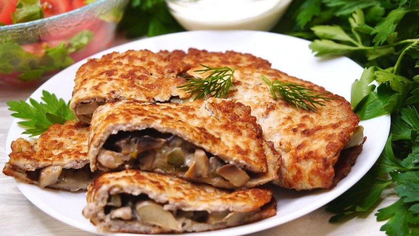 Мясной бризоль Калнина