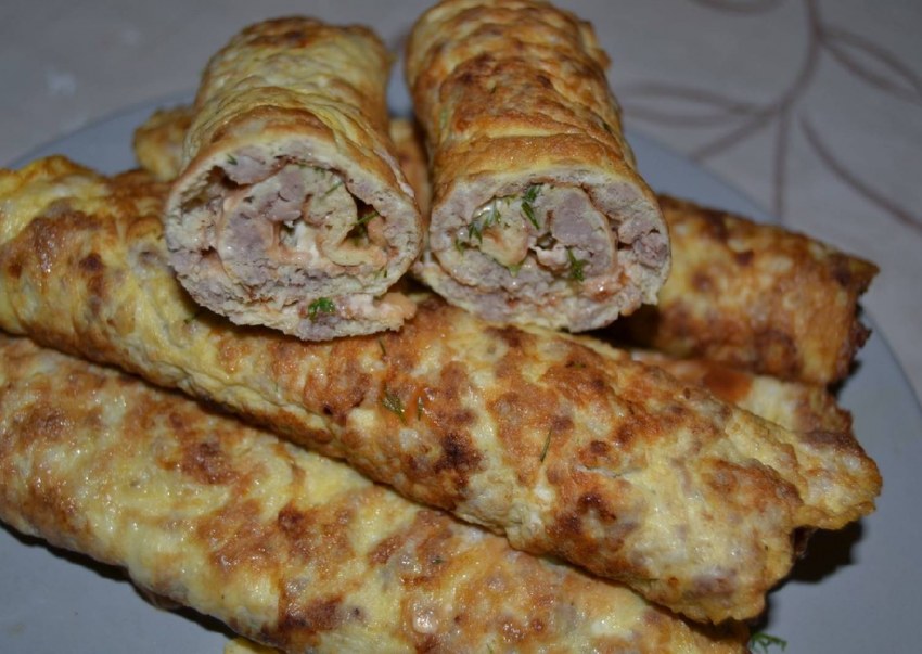 Итальянская мясная закуска "бризоли"