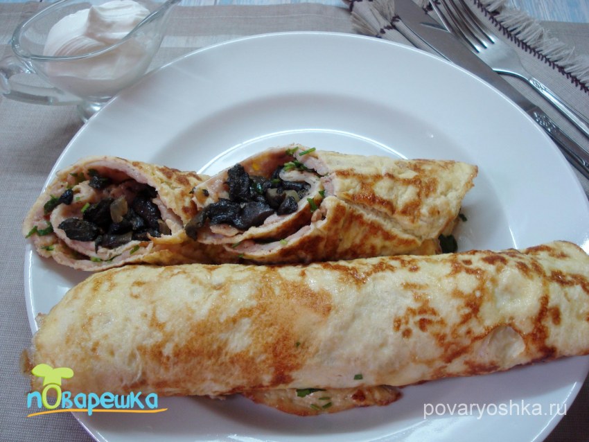 Бризоль с начинкой