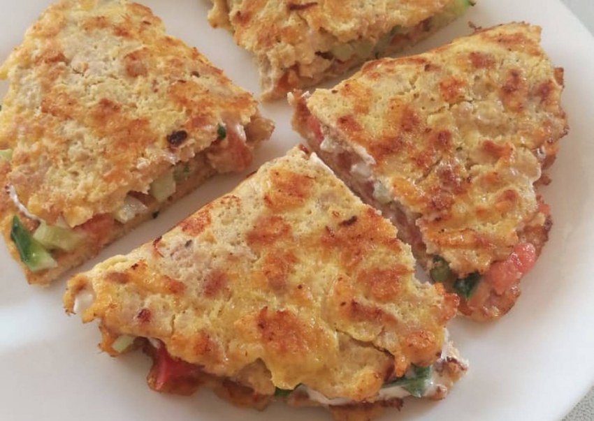 Бризоль ленивая с куриным фаршем