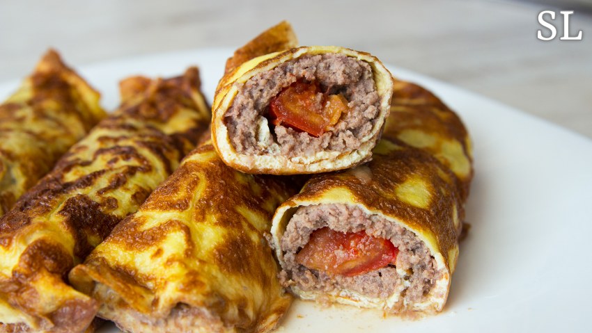 Бризоль из мяса