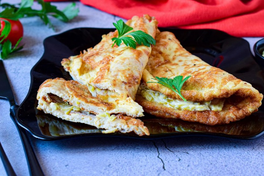 Рулет из цукини с сыром