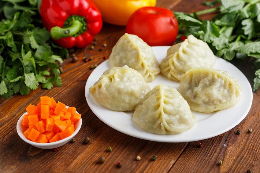 Приготовление мантов манты