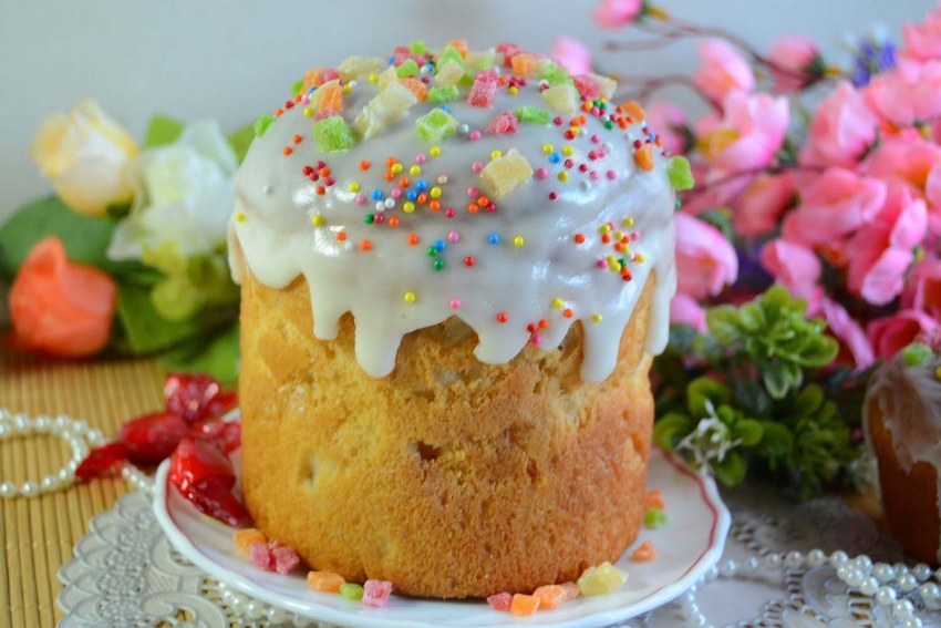 Крафины пасхальные с цукатами