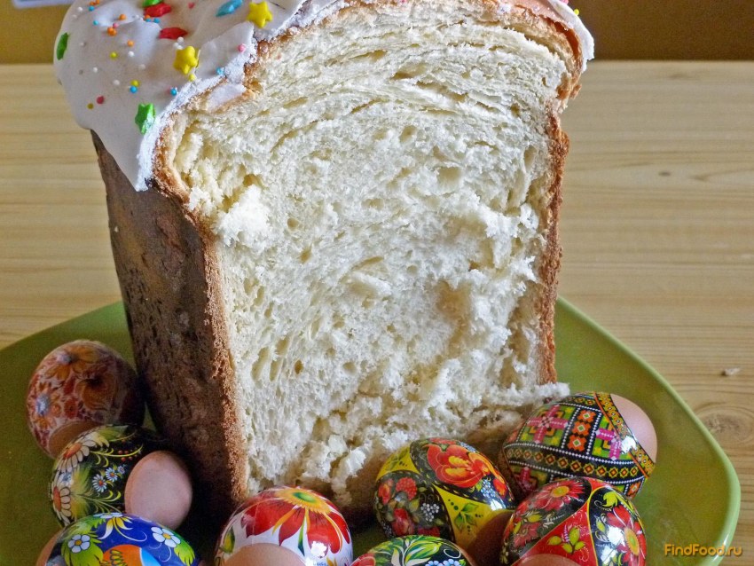 Кружевной Пасхальный кулич КРАФФИН