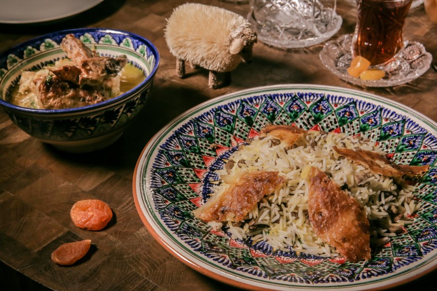 Плов парча дошамя