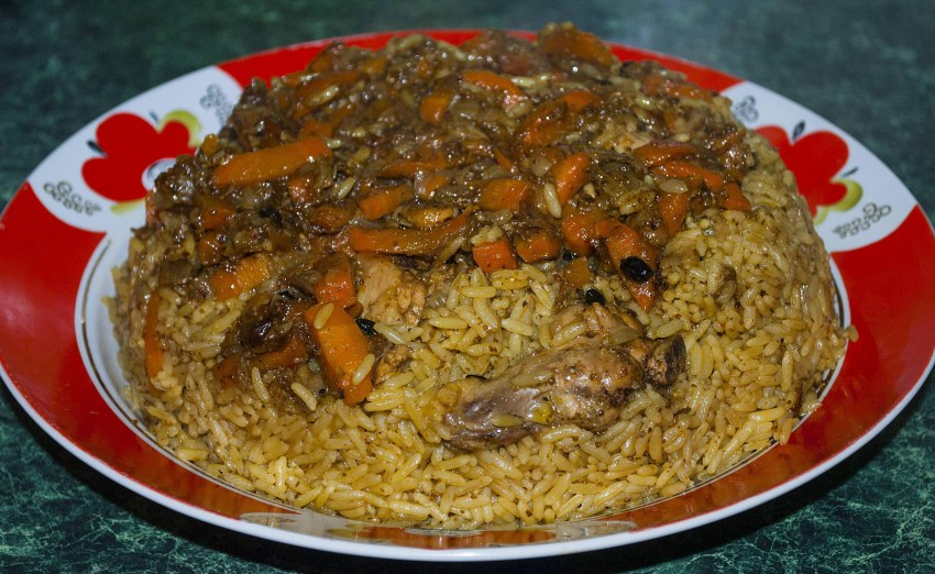 Плов с долмой