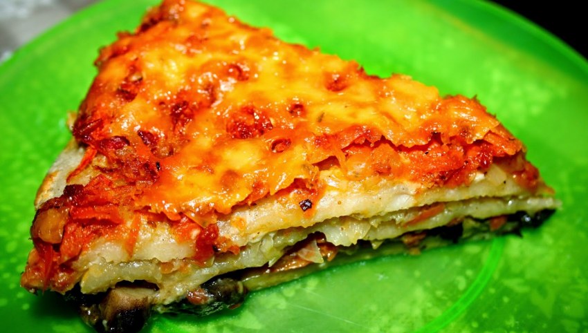 Лазанья из кабачков