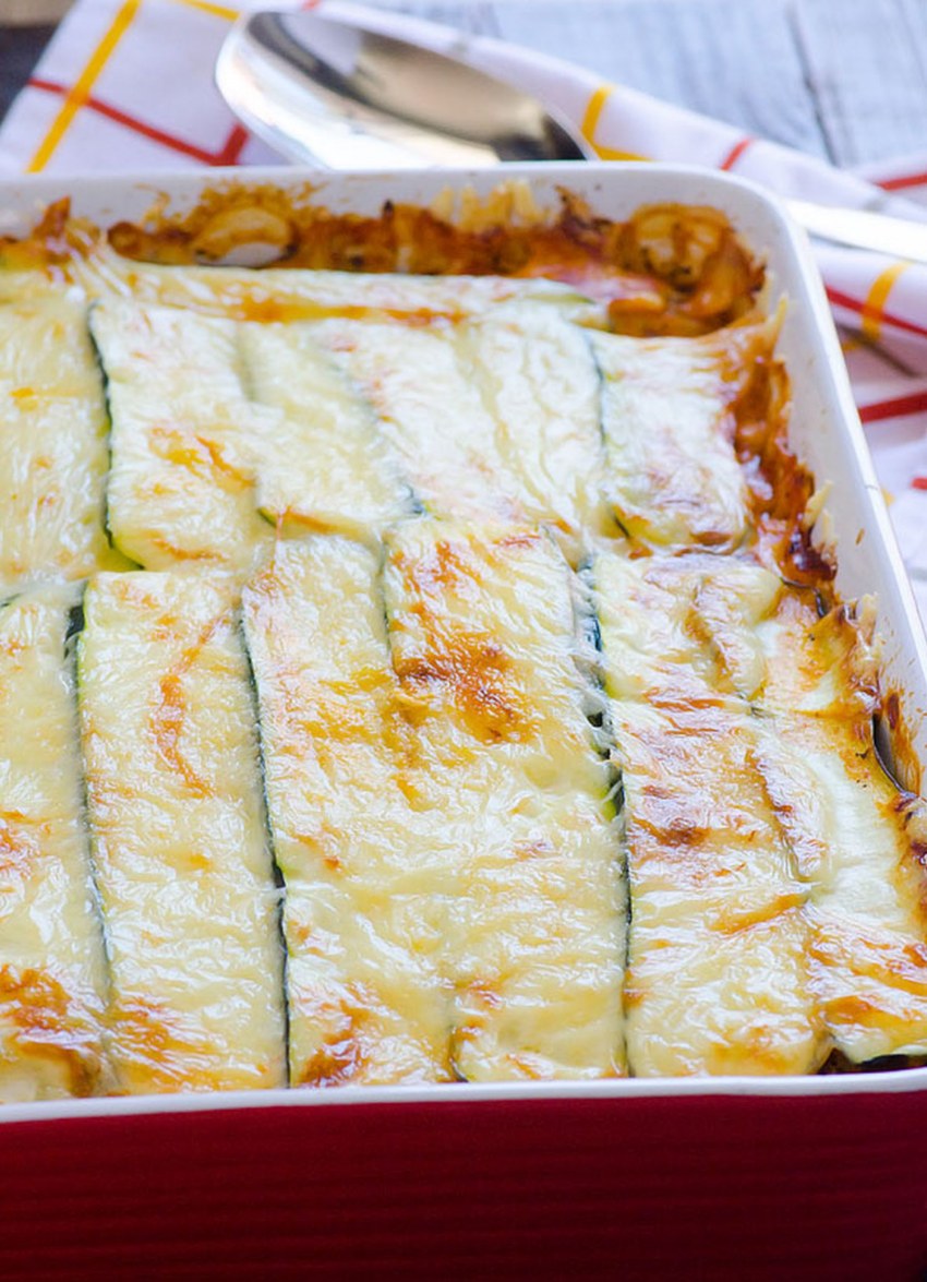 Лазанья из цукини