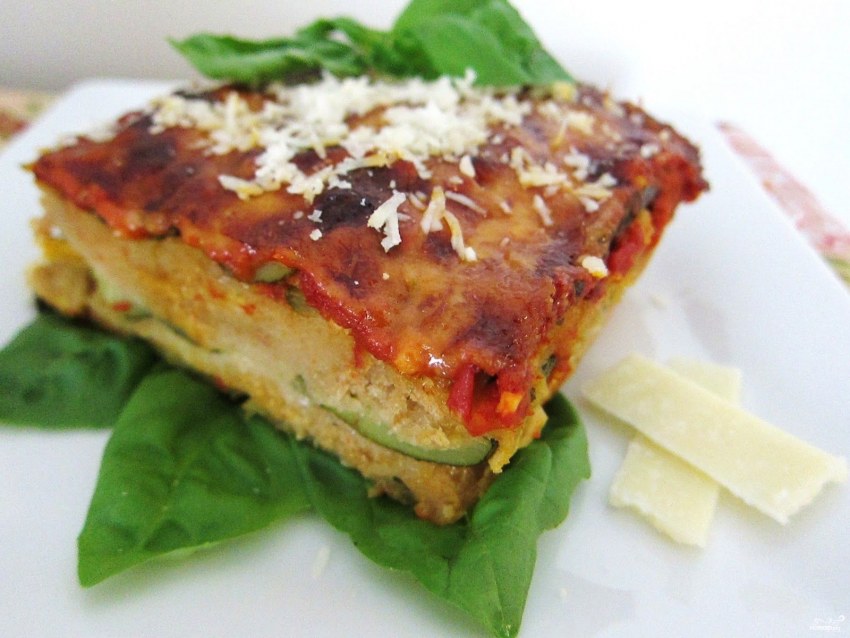 Лазанья из цуккини