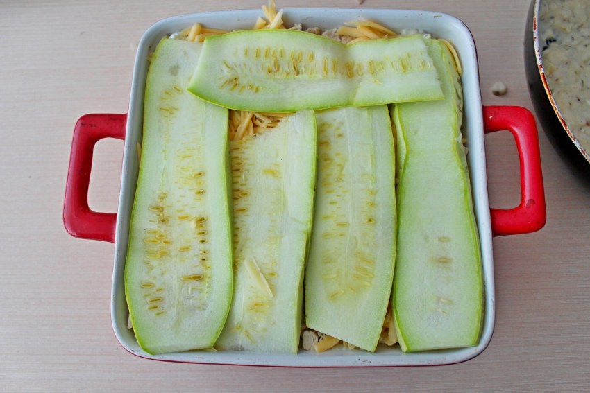 Лазанья из кабачков