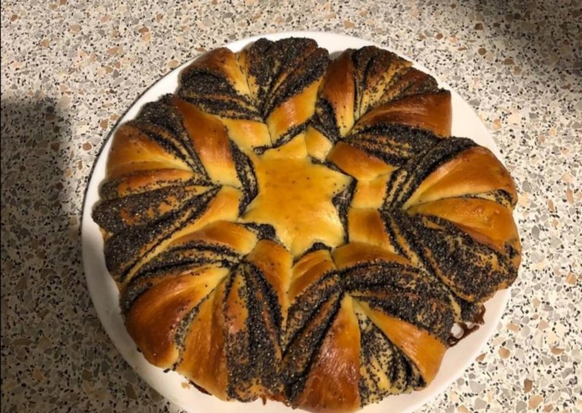 Дрожжевой маковый пирог