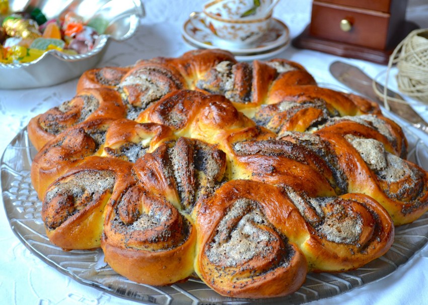 Пирог с маком