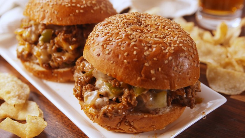 Бургер sloppy Joe