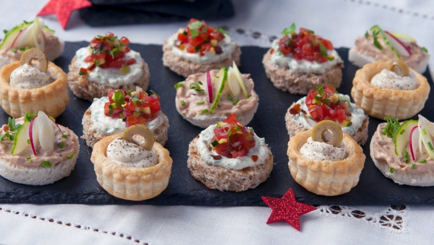 Корзинки песочные с начинкой