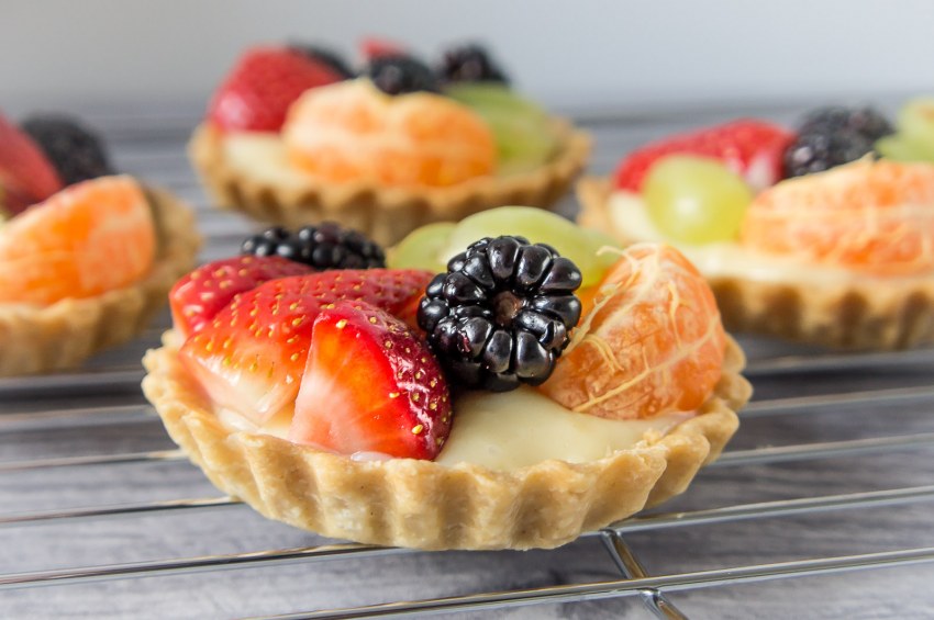 Корзиночки с начинкой сладкой