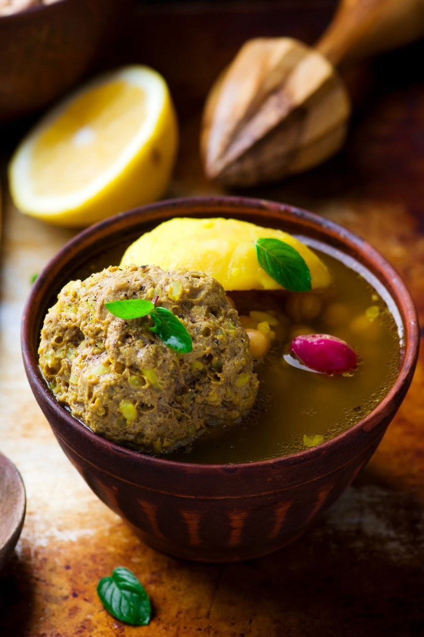Азербайджанская кухня кюфта бозбаш