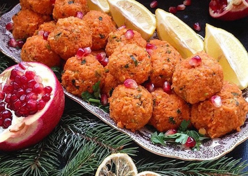 Армянский кюфта с грибами