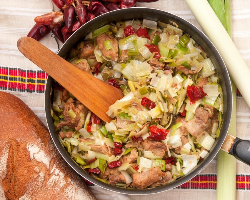 Braised Leeks