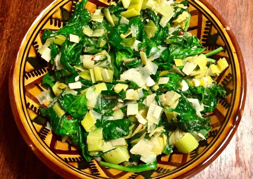 Лук порей блюда с картошкой