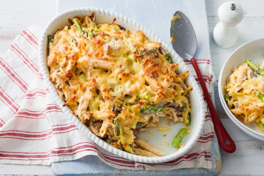 Гратен с мясом