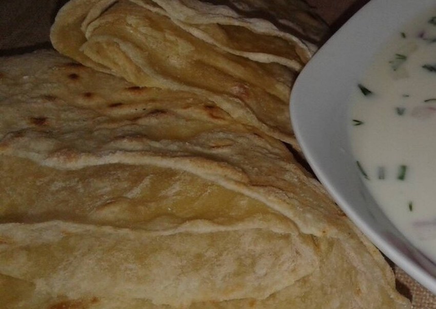 Домашний тонкий лаваш