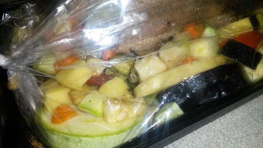 Курочка с картошкой