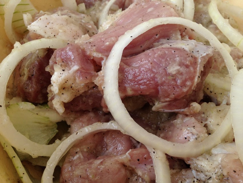 Маринад для шашлыка из свинины
