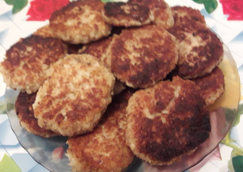 Рыбные котлеты в духовке