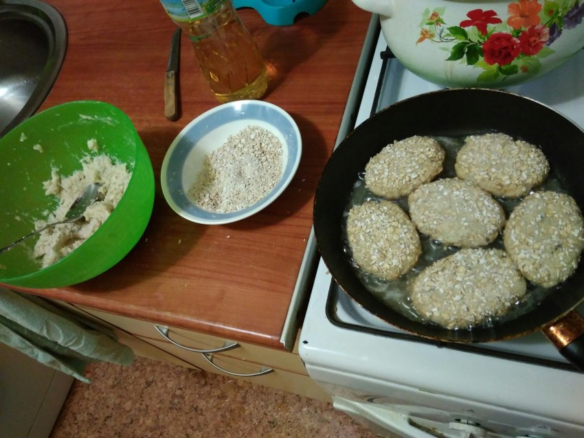 Фарш из щуки с салом