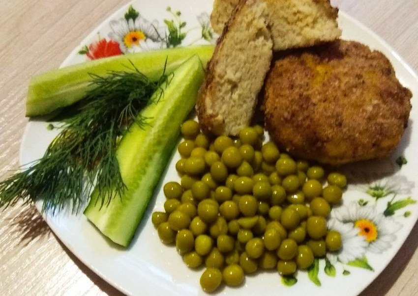 Биточки рыбные