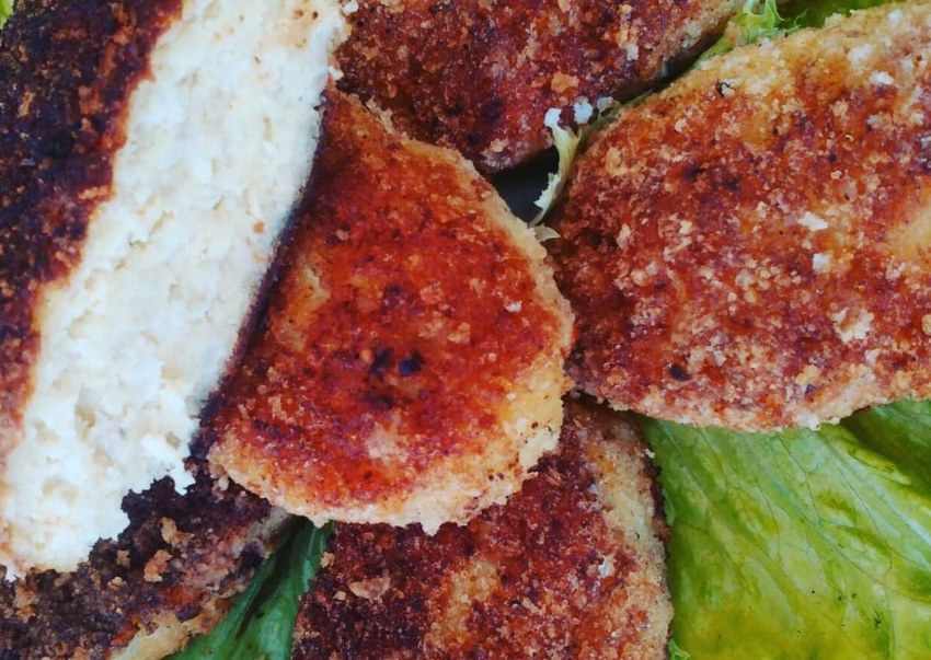 Котлеты из щуки с салом