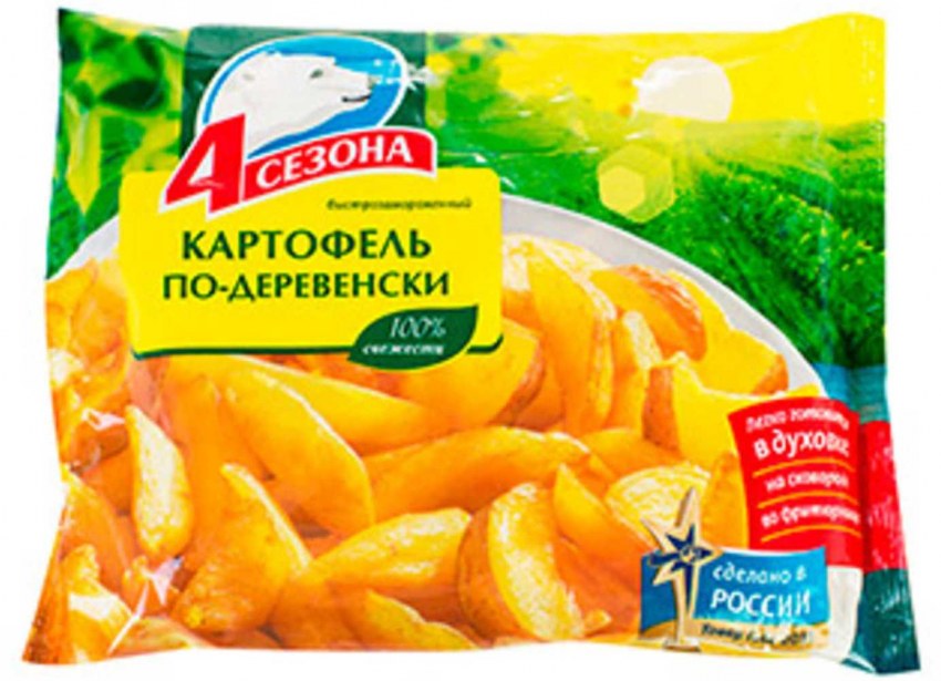 Картофель по-деревенски 700г 4 сезона