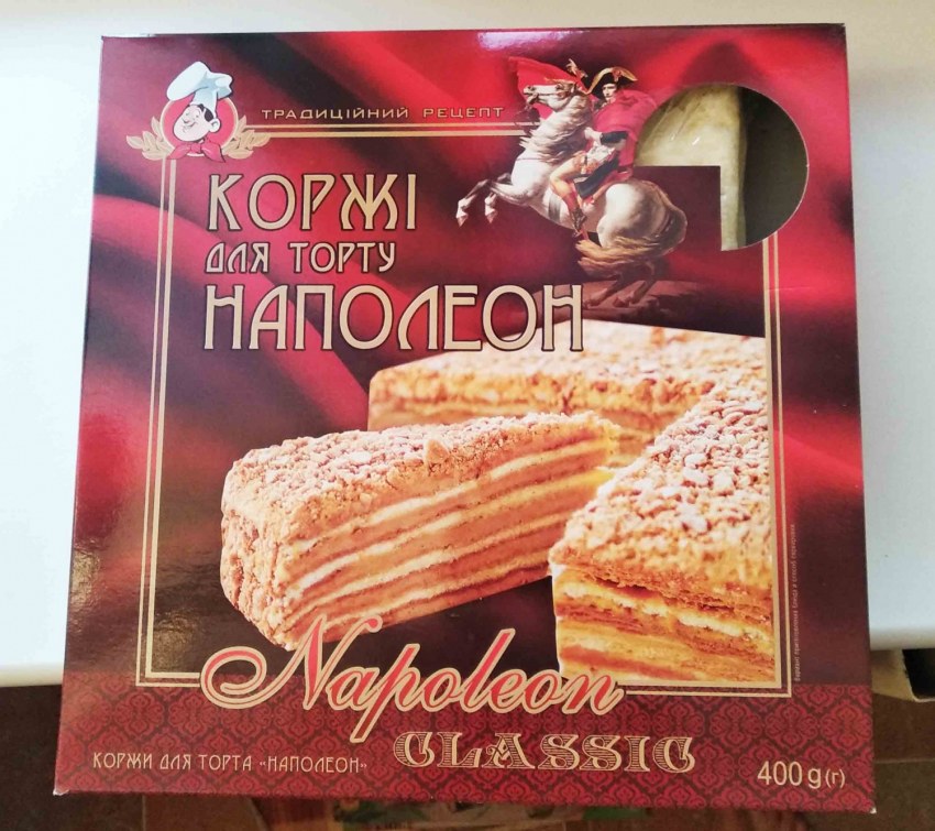 Коржи для Наполеона готовые покупные