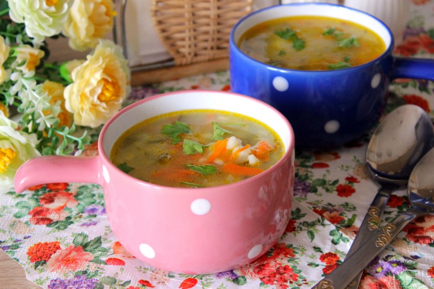 Рассольник домашний