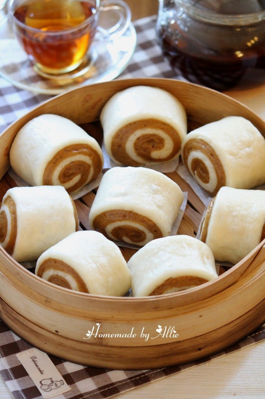Корейские паровые булочки Маньтоу