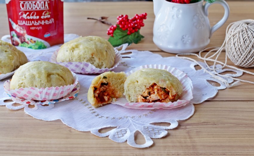 Маньтоу китайские паровые булочки